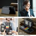 iPhone 16 Plus Caseme C22-etui RFID-kortpung - Sort