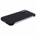 iPhone 16 Plus Plastik Cover Uden Sider - Sort