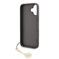 iPhone 16 Plus Guess 4G Charms Collection Hybrid Cover - Brun