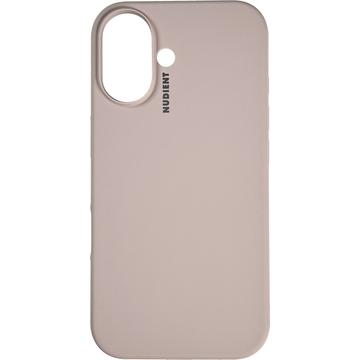 iPhone 16 Plus Nudient Base Silikone Cover- Beige