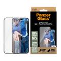 iPhone 16 Plus/15 Plus PanzerGlass Ultra-Wide Fit EasyAligner Hærdet Glas - Sort Kant