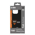 iPhone 16 Plus SBS Full Active D3O Cover - Sort