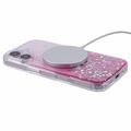 iPhone 16 Plus Sparkle Glow MagSafe Cover - pink