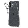 iPhone 16 Plus Spigen Liquid Crystal Glitter Cover - Gennemsigtig