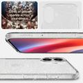 iPhone 16 Plus Spigen Liquid Crystal Glitter Cover - Gennemsigtig