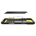 iPhone 16 Plus Spigen Rugged Armor Mag TPU Cover - Sort