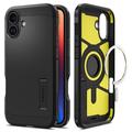 iPhone 16 Plus Spigen Tough Armor Mag Cover - Sort