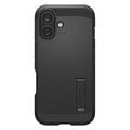 iPhone 16 Plus Spigen Tough Armor Mag Cover - Sort