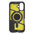 iPhone 16 Plus Spigen Tough Armor Mag Cover - Sort