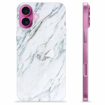 iPhone 16 Plus TPU Cover - Marmor