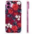 iPhone 16 Plus TPU Cover - Vintage Blomster