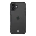 iPhone 16 Plus Tactical Quantum Stealth-Cover med forstærkede hjørner - klar / sort