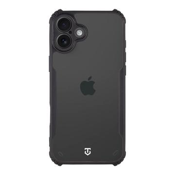 iPhone 16 Plus Tactical Quantum Stealth-Cover med forstærkede hjørner - klar / sort