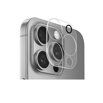 iPhone 16 Pro/16 Pro Max Puro Island Camera hærdet glas - fuld kamerabeskyttelse - klar