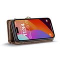 iPhone 16 Pro Caseme 008 2-i-1 Multifunktionel Pung - Brun