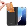 iPhone 16 Pro Dux Ducis Skin Pro Flip Cover - Sort