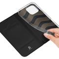 iPhone 16 Pro Dux Ducis Skin Pro Flip Cover - Sort