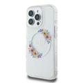 iPhone 16 Pro Guess IML Flowers Wreath Cover - MagSafe-kompatibel