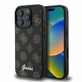 iPhone 16 Pro Guess Peony Script Cover - MagSafe-kompatibel - Sort