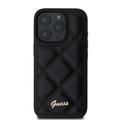 iPhone 16 Pro Guess Quiltet Cover - sort