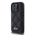 iPhone 16 Pro Guess Quiltet Cover - sort