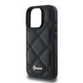 iPhone 16 Pro Guess Quiltet Cover - sort