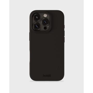 iPhone 16 Pro Holdit Silikone Cover - Sort