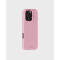 iPhone 16 Pro Holdit Silikone Cover - Pink