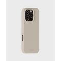 iPhone 16 Pro Holdit Silikone Cover - Lys Beige