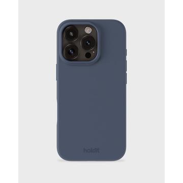 iPhone 16 Pro Holdit Silikone Cover - Stillehavsblå