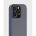 iPhone 16 Pro Holdit Silikone Cover - Stillehavsblå