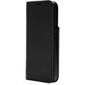 iPhone 16 Pro JT Berlin BookCase Tegel Flip Lædercover - Sort