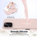 iPhone 16 Pro Liquid Silikone Cover - MagSafe Kompatibel - Pink