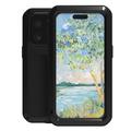 iPhone 16 Pro Love Mei Powerful Hybrid Cover - Sort