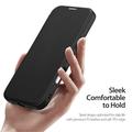 iPhone 16 Pro Max Dux Ducis Skin X Pro Magnetisk Flip Cover - Sort