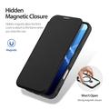 iPhone 16 Pro Max Dux Ducis Skin X Pro Magnetisk Flip Cover - Sort