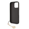 iPhone 16 Pro Max Guess 4G Charms Collection Hybrid Cover - Brun