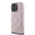 iPhone 16 Pro Max Guess Quiltat Cover - pink