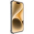 iPhone 16 Pro Max Imak Faldsikkert TPU Cover - Gennemsigtig Sort