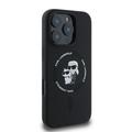 iPhone 16 Pro Max Karl Lagerfeld Karl and Choupette MagSafe Cover i flydende silikone