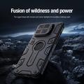 iPhone 16 Pro Max Nillkin CamShield Armor Prop Hybrid Cover - MagSafe-kompatibel - Sort