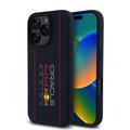 iPhone 16 Pro Max Oracle Red Bull Racing Vertical Logo MagSafe Cover af flydende silikone - Flåde