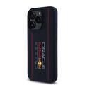 iPhone 16 Pro Max Oracle Red Bull Racing Vertical Logo MagSafe Cover af flydende silikone - Flåde