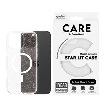 iPhone 16 Pro Max PanzerGlass Care Star Lit Cover - MagSafe-kompatibel - Hvid