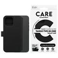 iPhone 16 Pro Max PanzerGlass Care Tango 2-i-1 pungetui - MagSafe-kompatibel - Sort