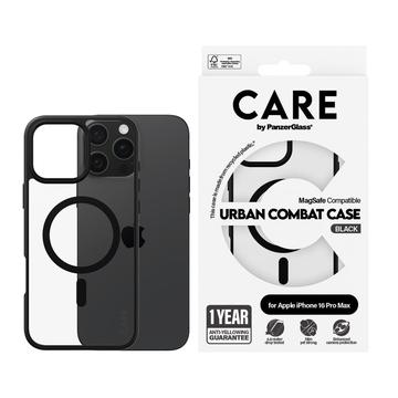 iPhone 16 Pro Max PanzerGlass Care Urban Combat Cover - MagSafe-kompatibel - Sort