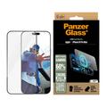 iPhone 16 Pro Max PanzerGlass Gaming Ultra-Wide Fit EasyAligner Skærmbeskyttelse Hærdet Glas - 9H - Sort kant