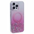 iPhone 16 Pro Max Sparkle Glow MagSafe Cover - pink