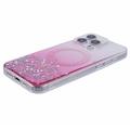 iPhone 16 Pro Max Sparkle Glow MagSafe Cover - pink