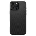 iPhone 16 Pro Max Spigen Liquid Air TPU Cover - Sort